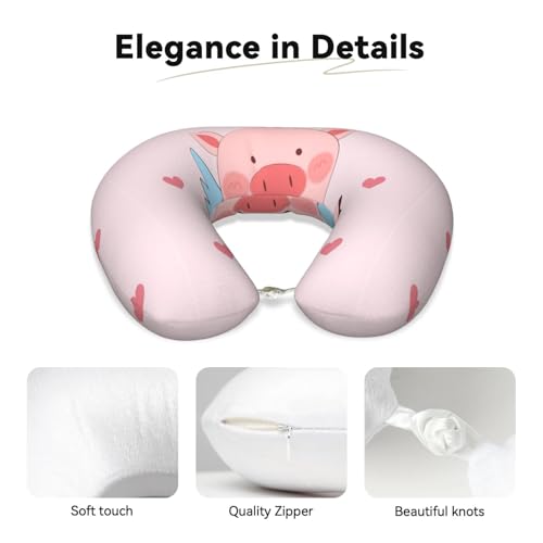 Almohada de viaje espuma viscoelástica tamaño único miniatura 3
