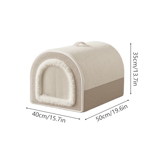 Maison pour chat lavable et mobilier en peluche pour l'intérieur - 6