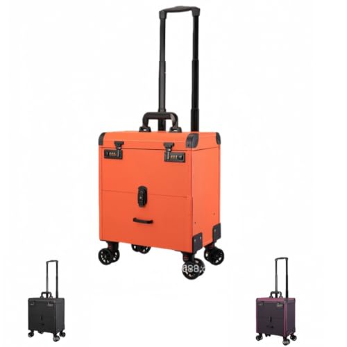 Lopres ���C�N�L�����[�P�[�X ��^ ���ϓ�����[�P�[�X ���t�� ��e�� ���@�\�g�����[�{�b�N�X �����o�� �L���X�^�[�t�� �ړ����ȒP �ϋv���̂��� ���ړI �g�����[���[�{�b�N�X ���e�t ���� ���[ (�I�����W�F)