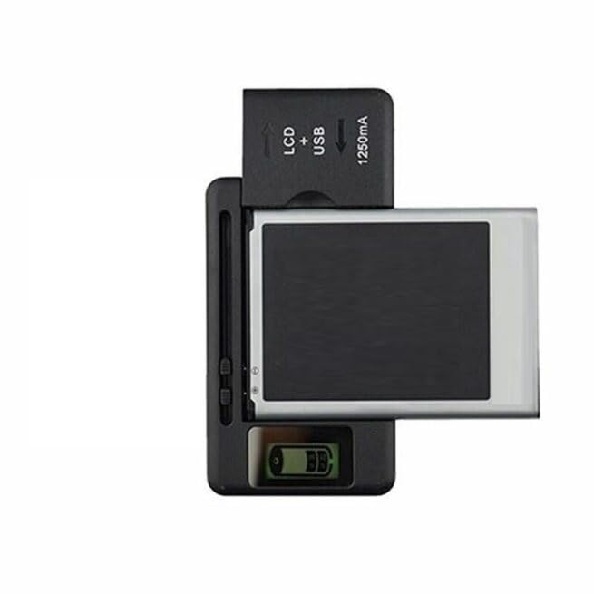 Universal Externa Teléfono Móvil Batería Cargador de Escritorio Kit Puerto USB Pantalla LCD