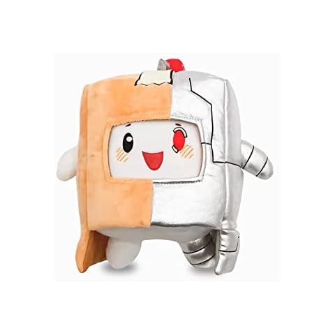LANKYBOX Cyborg Plush Toy ,LED Light-emitting Cyborg Soft Stuffed Plush Toy ,Detachable Cute Robot Doll ,Best Gift for Kids and Fans Cover