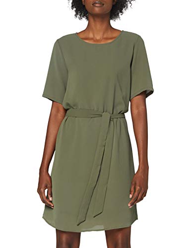 JDY Damen JDY amanda 2/4 riem Dress Wvn Noos Kleid, Kalamata, 40 EU