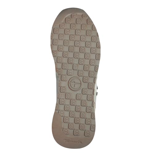 Tamaris Damen Klassische Ballerinas, Frauen Flats,Comfort Lining,TOUCHit-Fußbett,Slip-ons,klassisch elegant,Ballerinen,Ivory Glam,37 EU – Ansicht 5