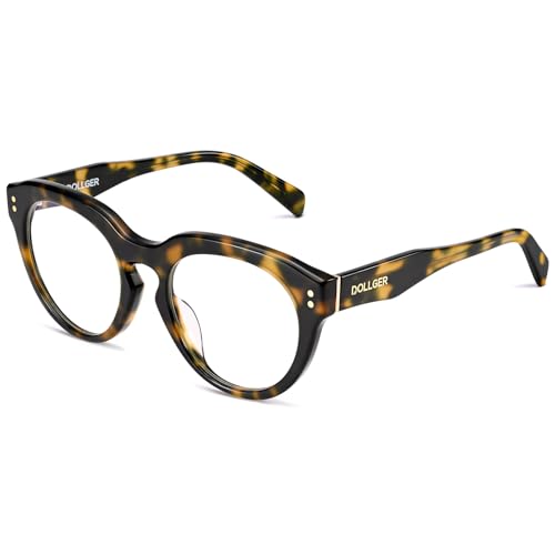 Image of Dollger Fashion Women Round Blue Light Glasses for Men Blue Light Blocking Computer Glasses D1E240404