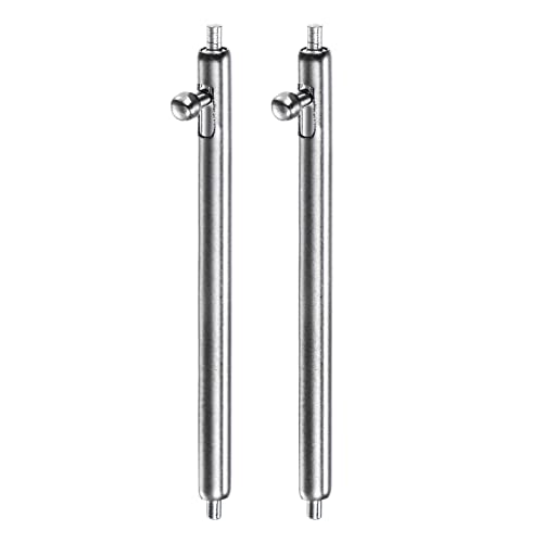 HARFINGTON クイックリリーススプリングバー ステンレススチール 腕時計ピン 時計バンド用, 24mm