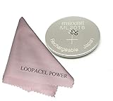 My Battery Supplier Replacement for Maxell ML2016 Lithium Rechargeable 3V Battery x 1 with Cloth