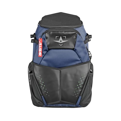 All-Star S7 Elite Player Batpack, 52 cm A x 35 cm L x 25 cm P