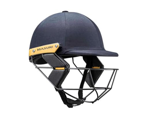 Masuri Children's Os2 Legacy Cricket Helmet, Navy, L UK