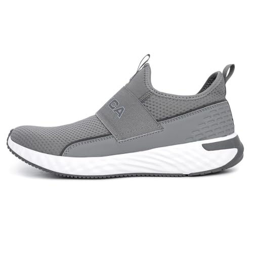 Image of Nautica Men's Slip-On Sneakers - Casual Fashion Shoes for Walking, in Medium & Wide Widths