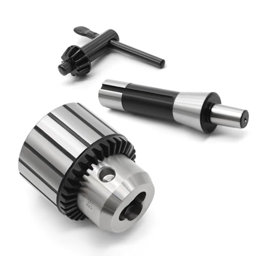 Nakkaa 1/32"- 1/2" R8 Shank Heavy Duty B16 Drill Chuck