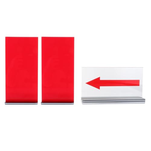 Indicateur directionnel acrylique rouge au fonctionnement fluide pour arbitrage basketball