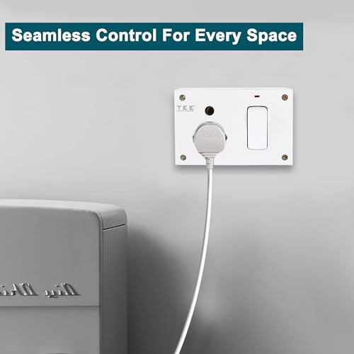 Image of Combined Box 16A with Universal Socket, Master Switch, LED Indicator | 240V Power Utility Box for Home, Office, Appliances | Without Wire, 6 Month Warranty(COMBINED BOX+INDICATOR)