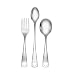 Oneida Little Love 3 Piece Baby Set,silver