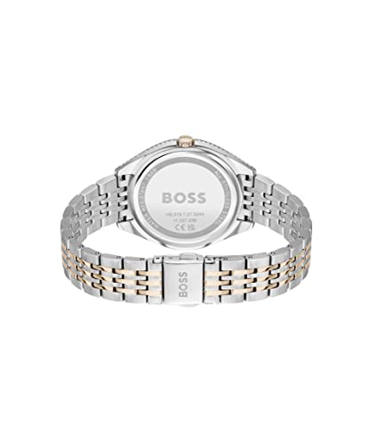 Image of Boss Saya Multifunction Green Round Crystal Dial Women's Watch - 1502641
