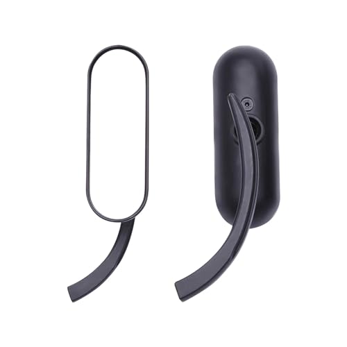 Espejo retrovisor lateral para motocicleta universal accesorios cromados negros para Touring