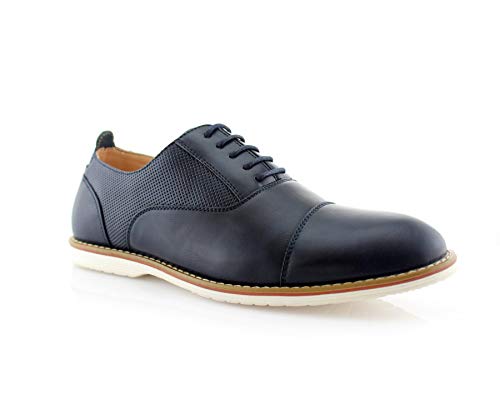 Image of Ferro Aldo Men's Slip-On Loafers | Woven Espadrille & Classic Styles | Casual & Formal Dress Shoes