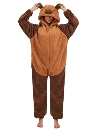 Xinlong Pijama macacão panda cosplay costume pinguim roupa de dormir inverno urso Sloth animal homem mulher carnaval Halloween, Estilo 6, M