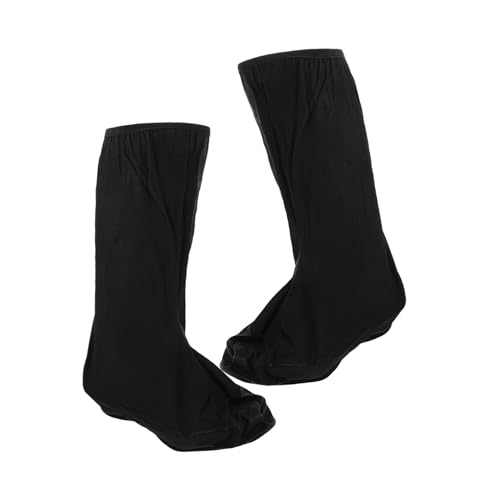 1 par de fundas impermeables para botas de lluvia unisex, protectoras ligeras para hombres y mujeres, ideales para uso al aire libre y ciclismo miniatura 7