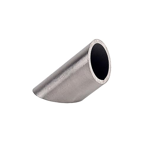 GOOHOCHY Stainless Steel Slide Guitar Pointer Plate Guitar Accessories Finger Slide Bar for Country Jazz Blues