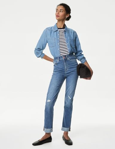 Image of Marks & Spencer Women's Slim High Rise Jeans