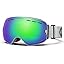 Matte White Frame & Revo Green Lens Tg10