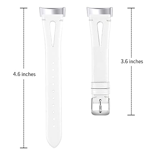Gimuk Leather Strap Compatible with Fitbit Charge 5 - Image 2