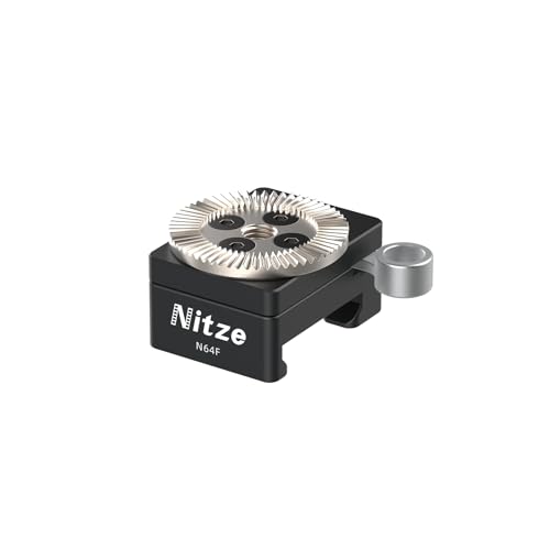 Quick Release NATO Clamp Nitze Evita Giros en Brazos Mágicos de Monitor