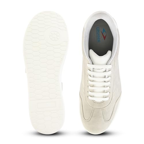 Image of Cruiser Sneaker for Men | Lightweight & Comfortable | Stylish Lace-Up Casual Footwear with Cushioned Insole | Perfect for Versatile Outfits 2641