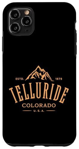 Telluride Colorado Awesome Mountain Design ���y�Y �X�}�z�P�[�X iPhone 11 Pro Max �p