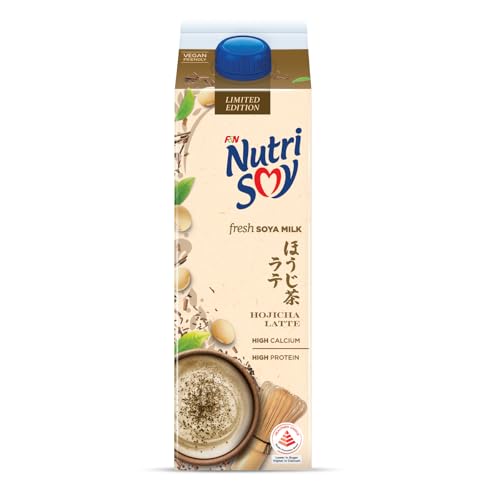 Nutrisoy Fresh Soya Milk Hojicha Latte 946ml