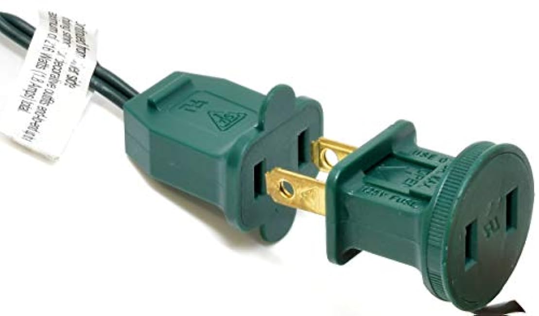 Holiday Essence Clear Christmas Lights Green Wire, 100 Incandescent Mini String Lights Set for Indoor Outdoor Holiday Lighting Decoration, Christmas Tree Lights, Static Flashing UL Certified