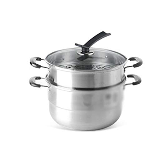 Cuiseur vapeur induction cuisinière à gaz faitout inox épais cuisine saine