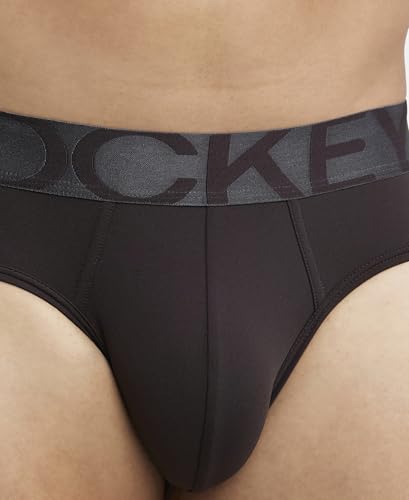 Image of Jockey IC27 Men's Tactel Microfiber Elastane Stretch Solid Brief with Moisture Move Treatment
