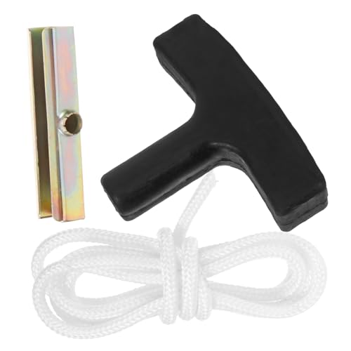 ROMISBABA Mango de para Motosierra Cuerda de Tracción Resistente Fácil Instalación Compatible con Varias Kit Duradero con Refuerzo Metálico