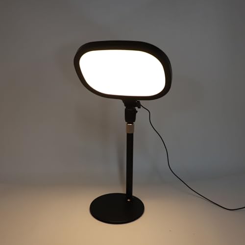 Image of Video Conference Lighting Kit, Desktop Video Conference Light with Stand and Phone Holder, Adjustable Brightness and Color Temperature, USB Powered LED Light for Zoom Streaming
