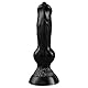 BDSMJOY groß Analdildo,riesen Puppy Dildo Analplug Buttplug Analspielzeuge Fisting Sexspielzeug erotisches Sex Spielzeug ab 18 für Paare Frauen Männer extrem (Schwarz, L)