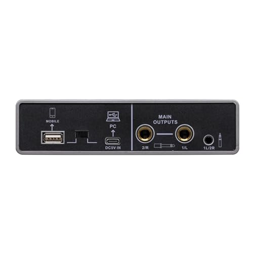 Carte son podcast et studio compacte pour enregistrer vos épisodes n'importe où via USB-C