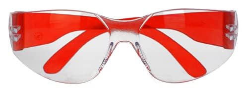 Image of BISON LIFE Clear /Color Safety Glasses for Men & Women ANSI Z87.1, 6 Pack