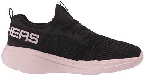 Skechers Go Run Fast Quick Tênis Feminino, 36, Preto/ Rosa Choque