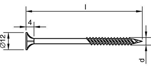 Dresselhaus 0220800100600180000001 DIY Fastener, Metal