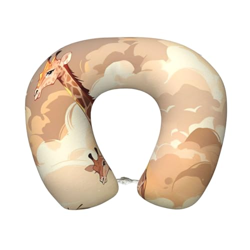Almohada de viaje de espuma memory y diseño ergonómico