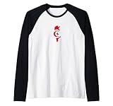 Photo Gallery cuore beat design tunisia bandiera maglia con maniche raglan Photo Gallery cuore beat design tunisia bandiera maglia con maniche raglan
