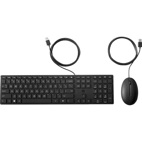 Combo HP 320MK para teletrabajo y escritorios domésticos con conexión USB 2