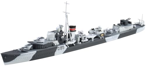 Kit de maquette Aoshima British Destroyer 1:700 pour modélistes