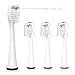 Replacement Heads for WaterPik Sonic Fusion SF-01/SF-02/SF-03/SF-04,Replacement Brush Heads Compatible with WaterPik Sonic Fusion 2.0 Flossing Toothbrush with Cover