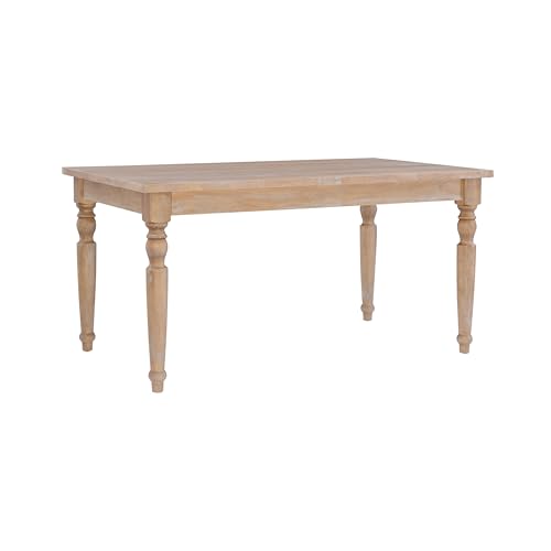 Linon-Dining-Table-Brown Linon Dining Table Brown