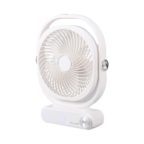 Ventilateur de bureau oscillant rechargeable pour stopper les nuits trop chaudes - 4