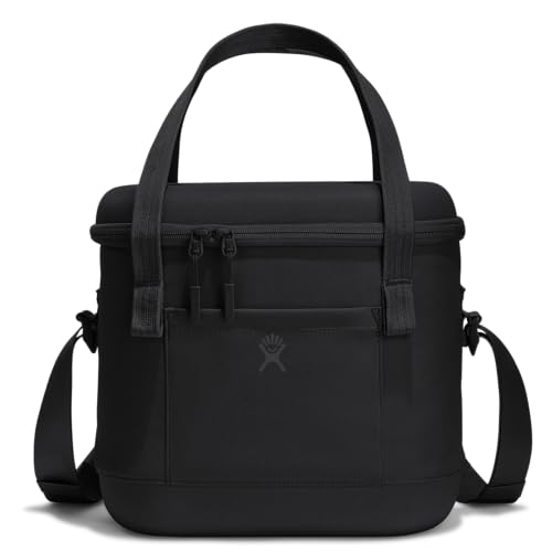 Hydro Flask Cooler Bag for Beach, Beverages and Travel - Insulated Soft Lunch Bag - 12 L Capacity in Black
