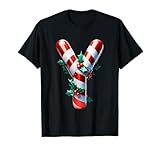 Photo Gallery christmas candy cane agrifoglio y design maglietta Photo Gallery christmas candy cane agrifoglio y design maglietta