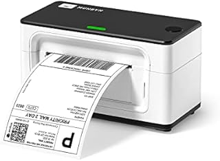 MUNBYN Shipping Label Printer P941, 4x6 Label Printer for Shipping Packages, USB Thermal Printer for Shipping Labels Home Small Business, with Software for Instant Conversion from 8x11 to 4x6 Labels